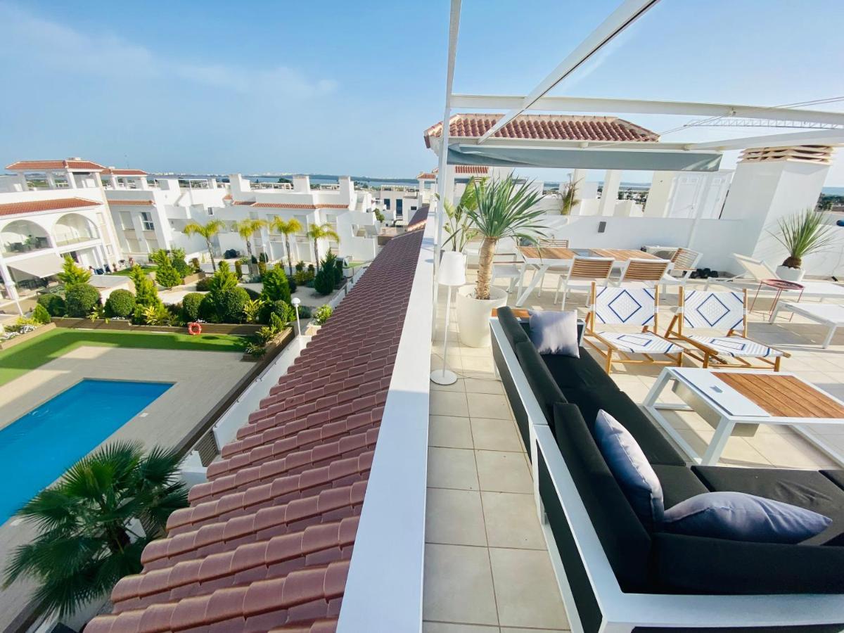 Fortuna Penthouse With Roof Terrace, Ac And Pool Rojales Exterior foto